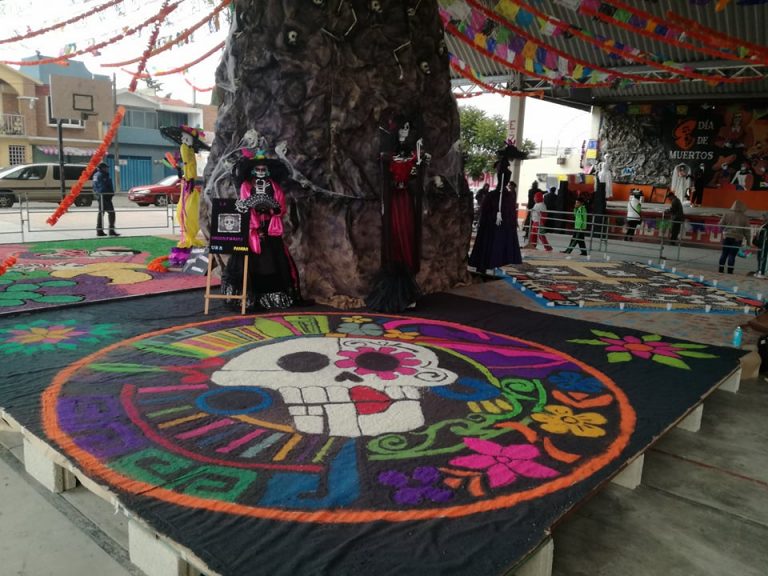 Coloridos Tapetes De Día De Muertos - El Reportero