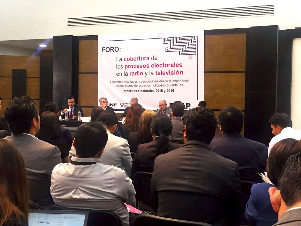 Cobertura de los procesos electorales en la radio y la televisión