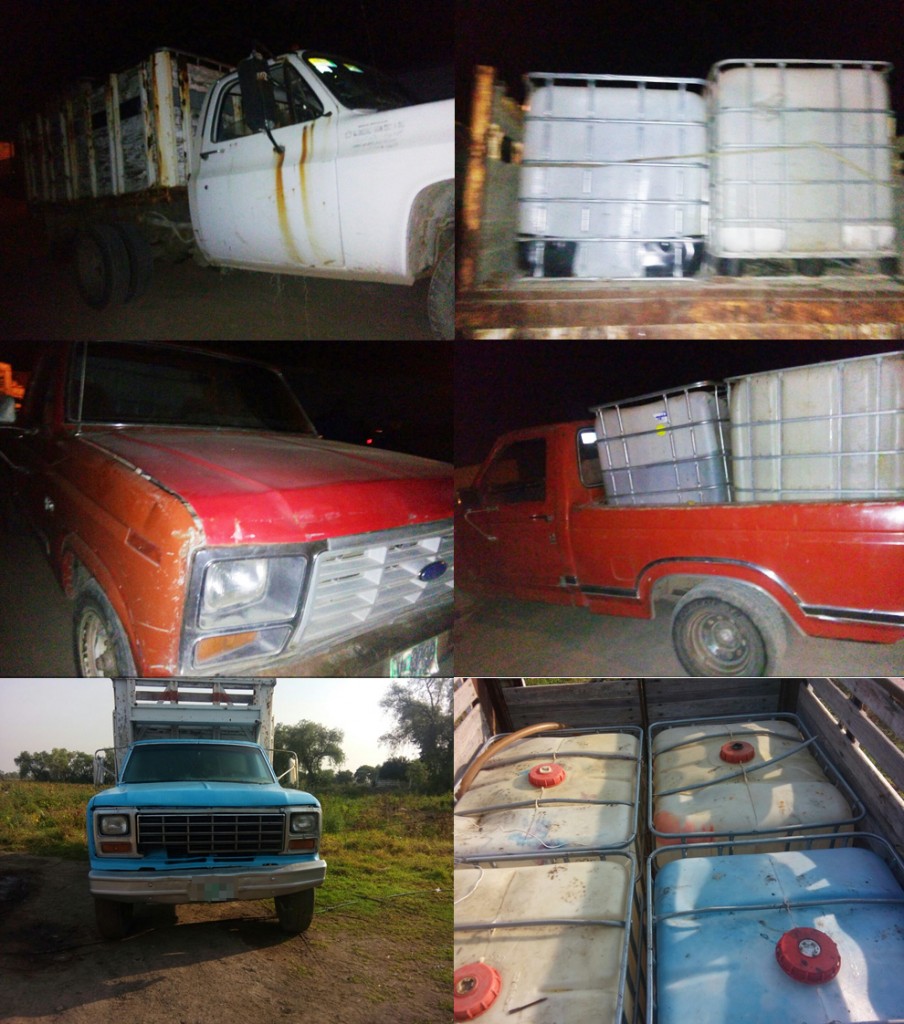 Aseguran hidrocarburo robado, en Tula