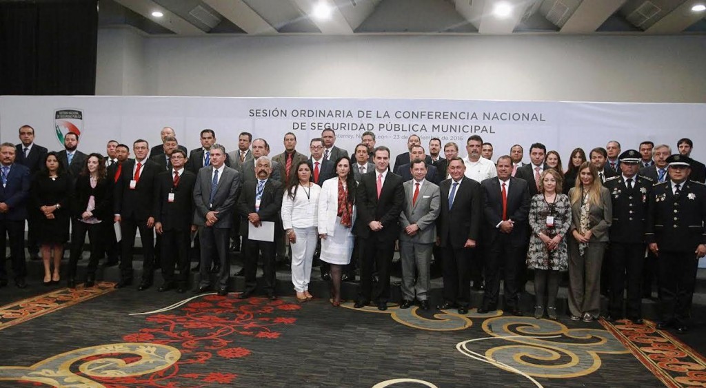 Alfonso Delgadillo en la Conferencia Nacional de Seguridad Pública Municipal