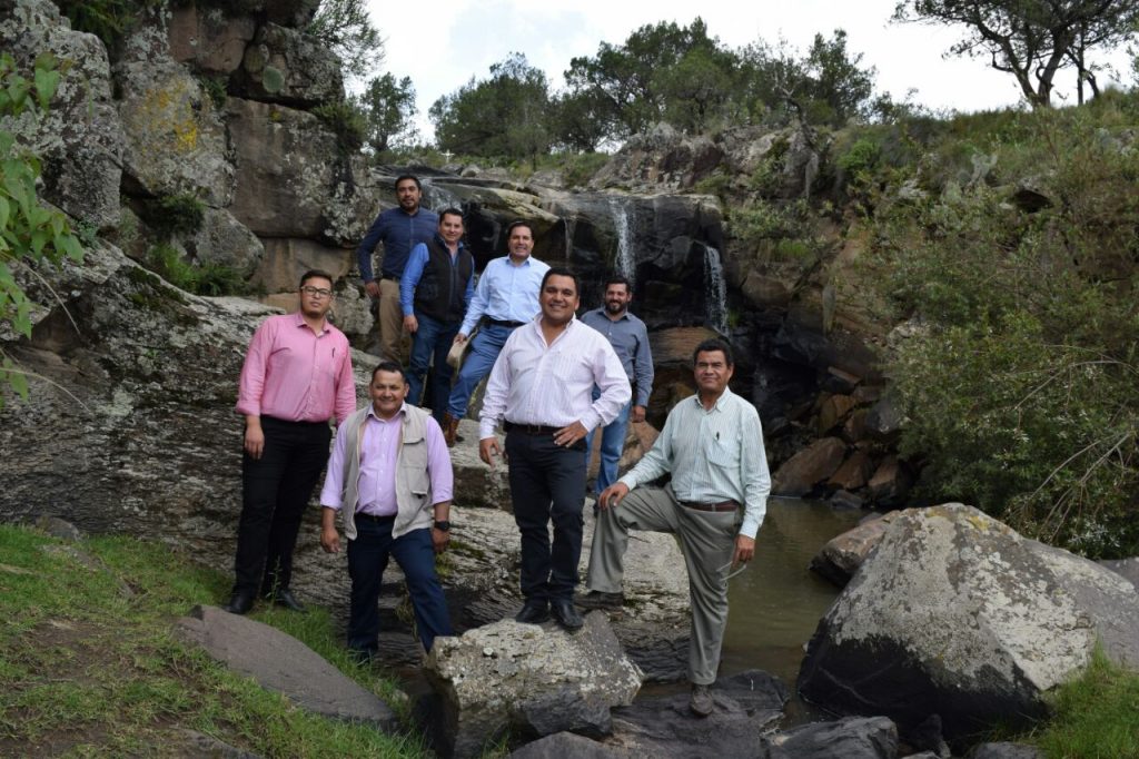Un bello atractivo las cascadas de Alcantaillas