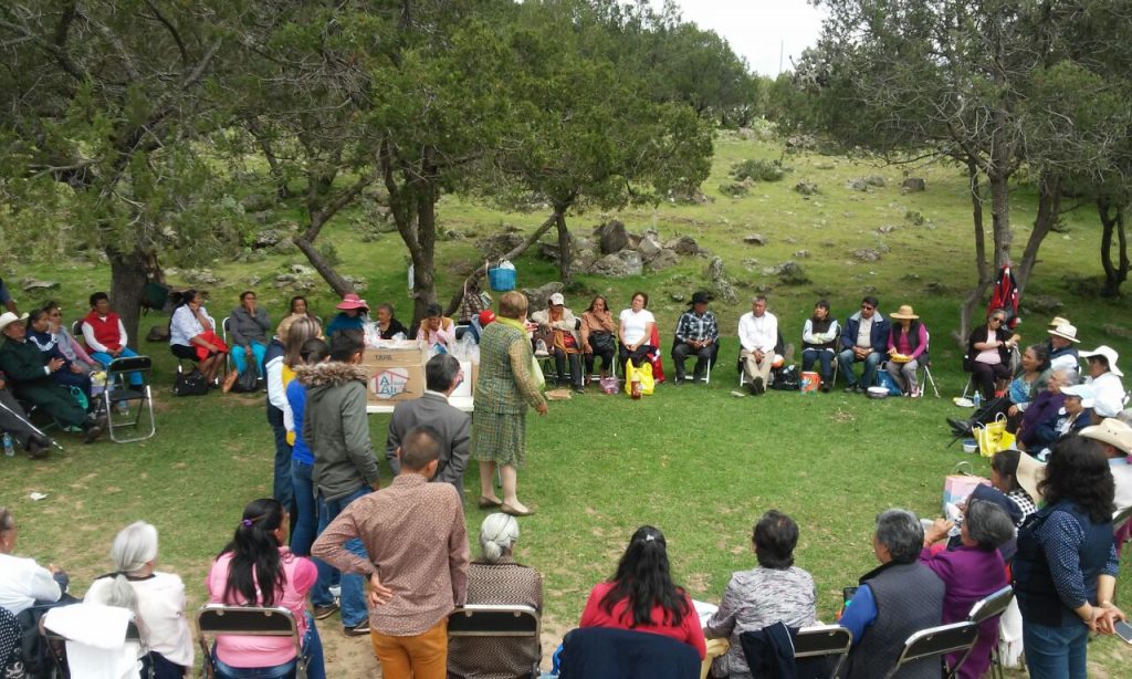 Emotivo festejo a los Adultos mayores