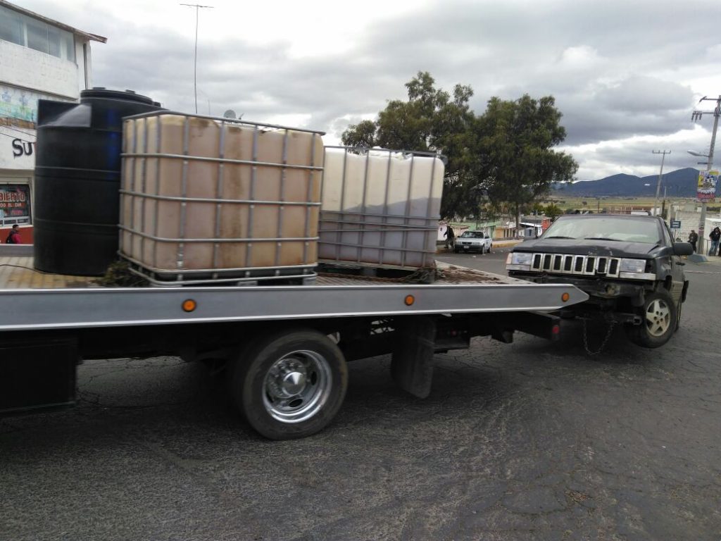 Desmantelan “gasolinera” clandestina