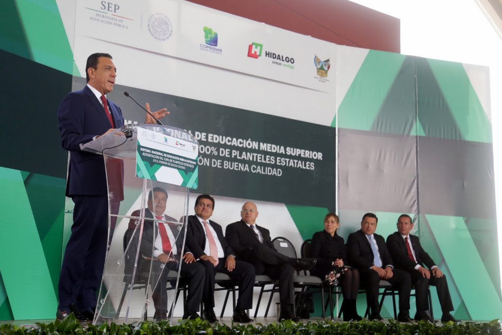 Hidalgo tiene el 100% de sus planteles de bachillerato en el Padrón Nacional de Buena Calidad