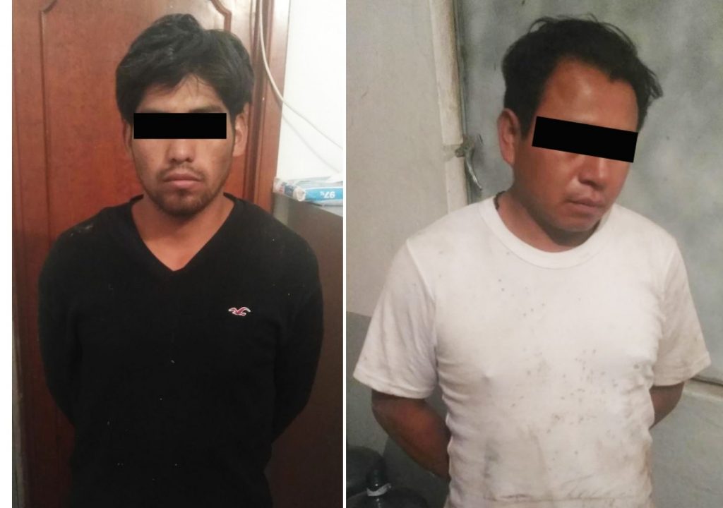 Capturados por robar mercancía del tren