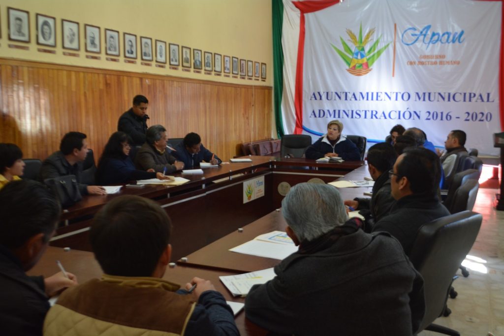 Cambios en el gabinete municipal de Apan