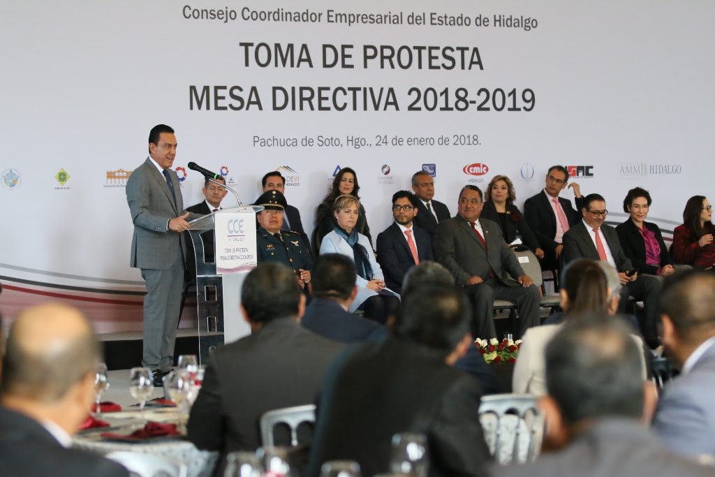 Toma de protesta mesa directiva del CCEH