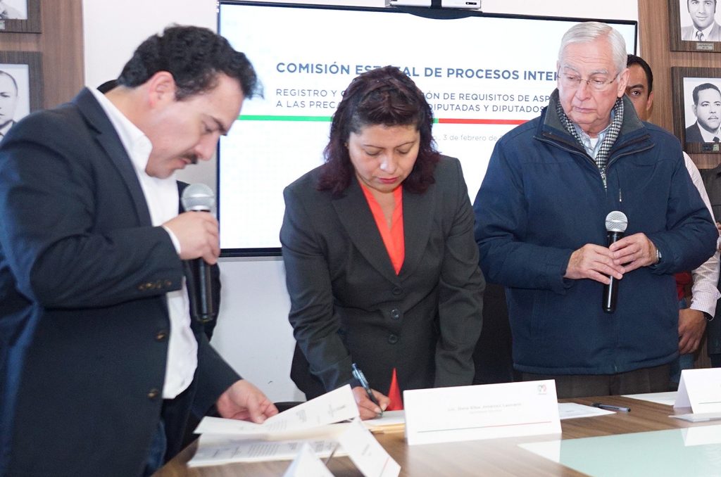 Registro complementario de precandidatos