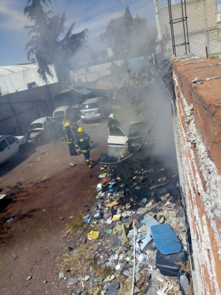 Incendio en Ampliación Santa Julia