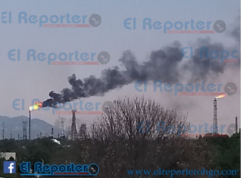 Alarma por nube de humo en la refinería