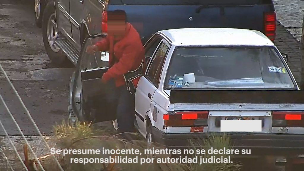 Desvalijador sorprendido en flagrancia