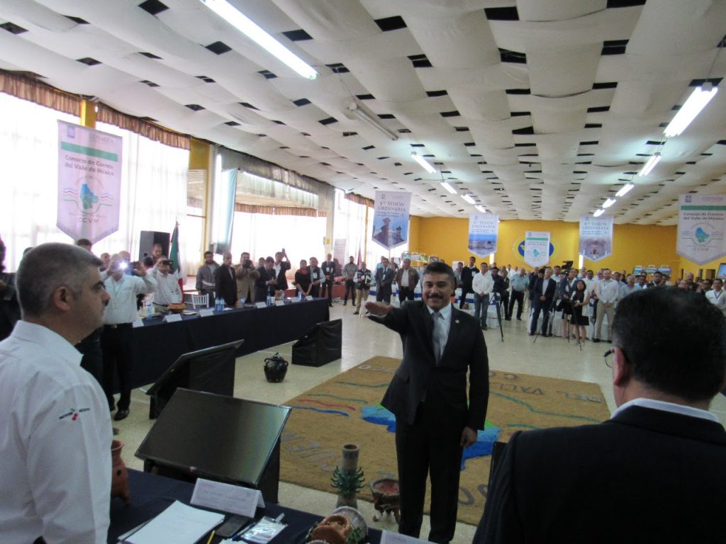 Leonardo Pérez Calva es Presidente el Consejo de Cuenca del Valle de México