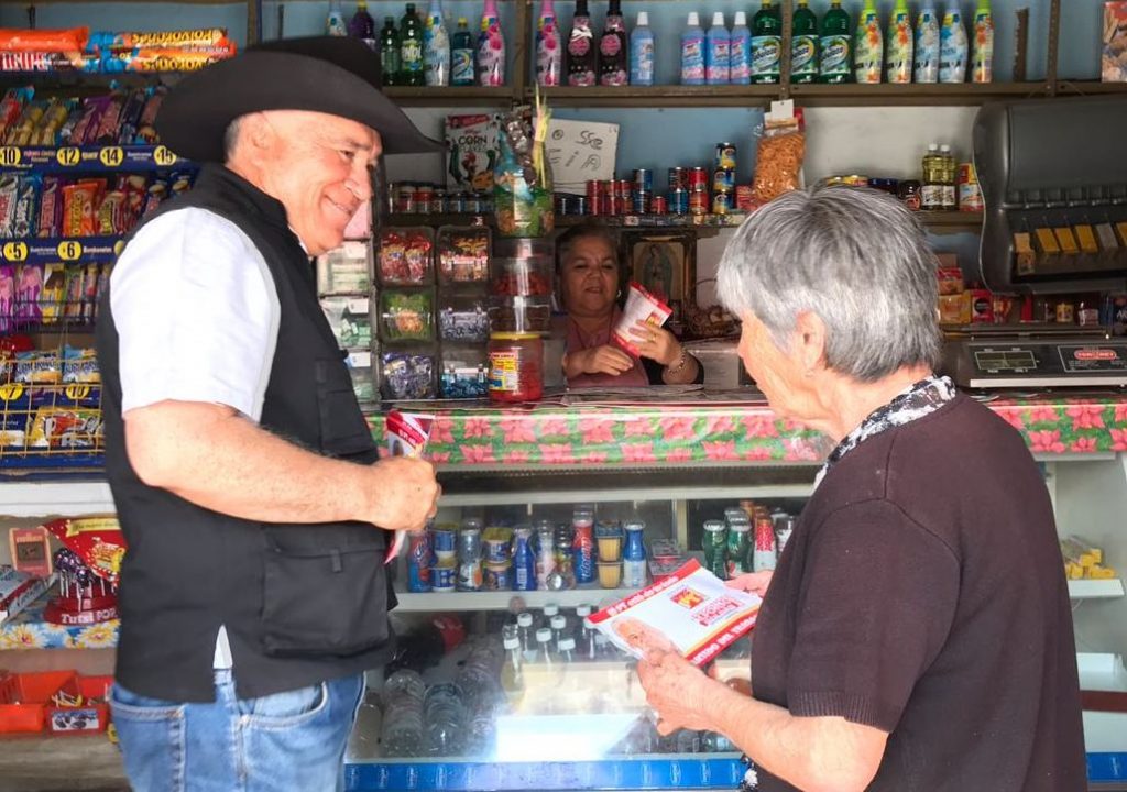 Alfonso Roldan cosecha simpatizantes