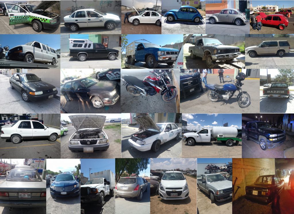 Aseguramiento de vehículos en efectivos operativos