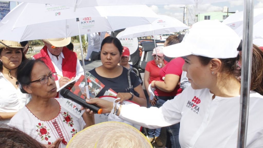 TRABAJAMOS PARA RESOLVER LA PROBLEMÁTICA DE LOS FRACCIONAMIENTOS DE ZEMPOALA: MAYKA ORTEGA