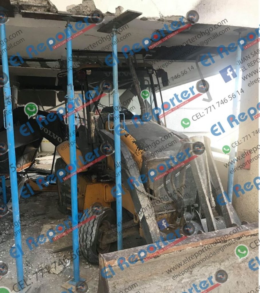 Vaciaron cajeros instalados en la UAEH