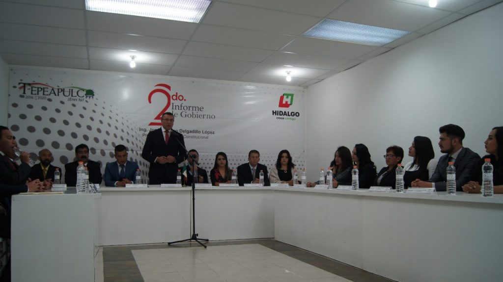 Rinde Alfonso Delgadillo su segundo informe de gobierno