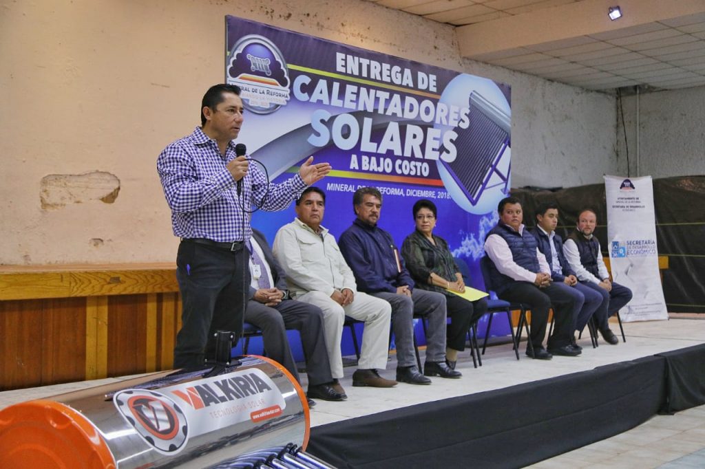 Calentadores solares a bajo costo