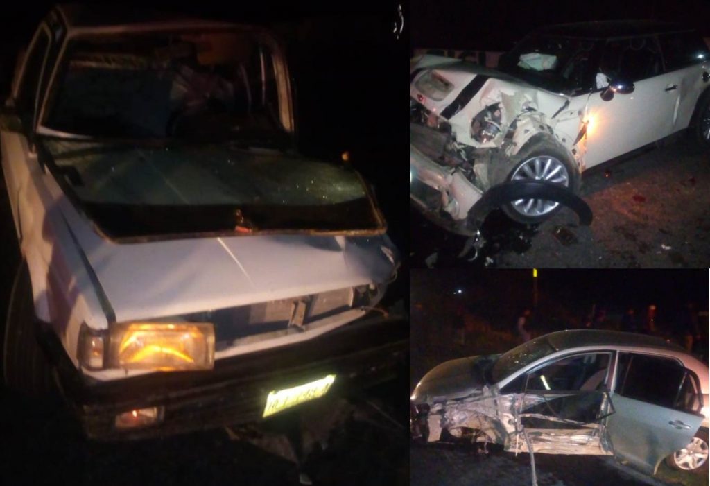 Un muerto en sangrienta “carambola” vehicular
