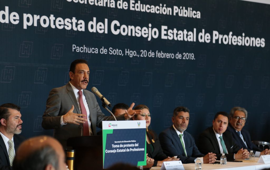 Voz y voto a la práctica profesional de los hidalguenses