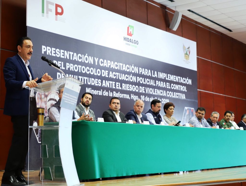 Protocolo de actuación policial para el control de multitudes