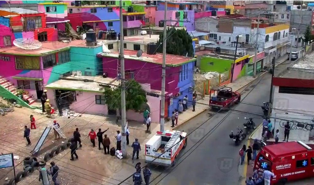 Explotó una casa en la Palmitas