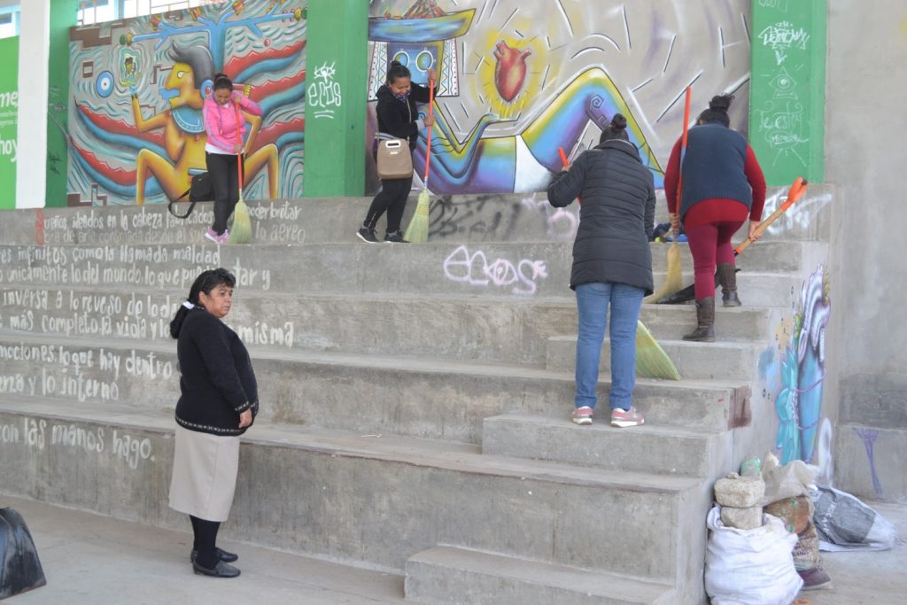 Recuperan espacios deportivos