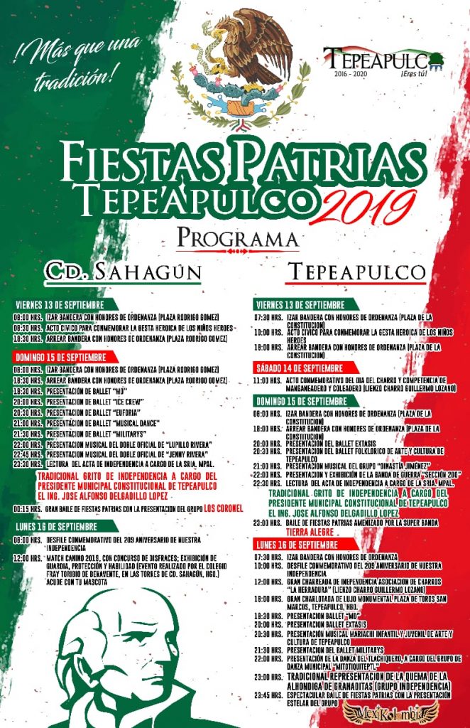 Felices fiestas patrias