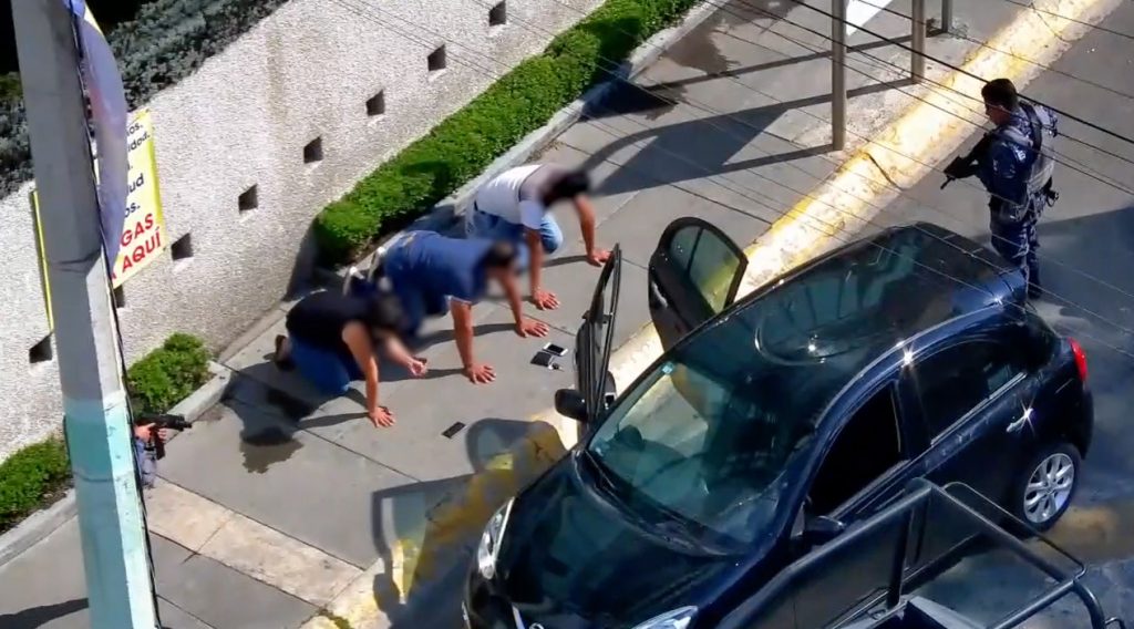 Capturan a banda de asalto a cuentahabientes