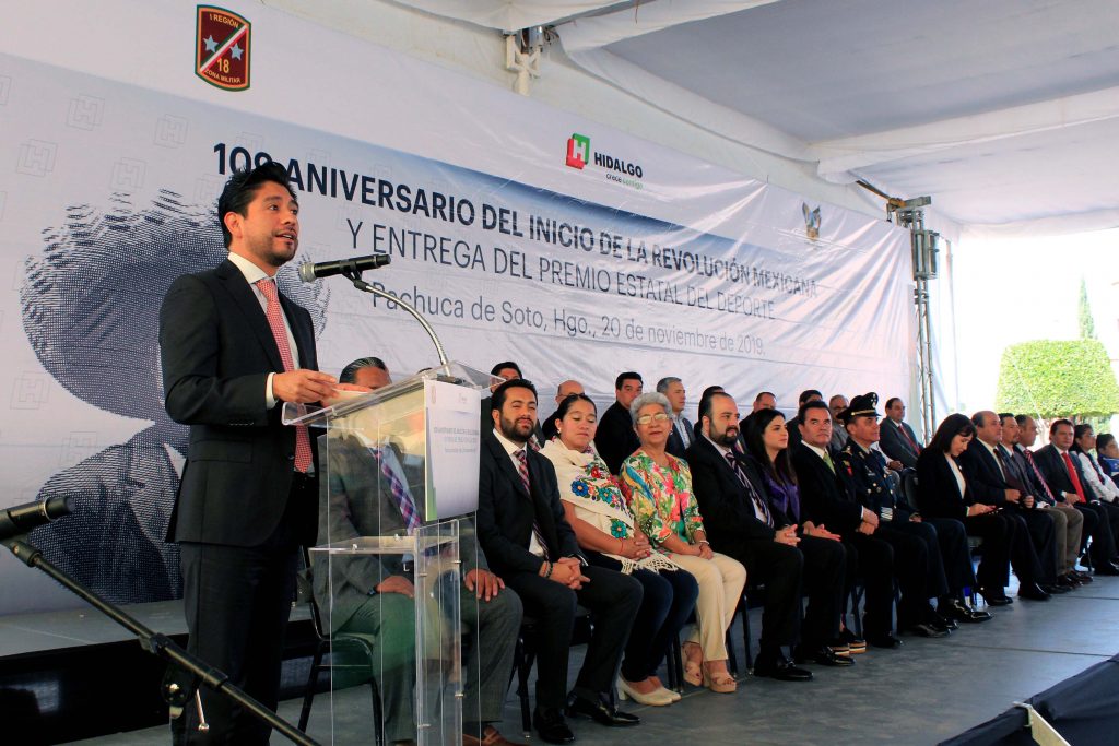 Encabeza el titular de la SEPPE conmemoración del 109 aniversario de la revolución mexicana