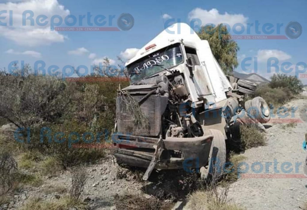 Espantosa muerte de operador de tráiler