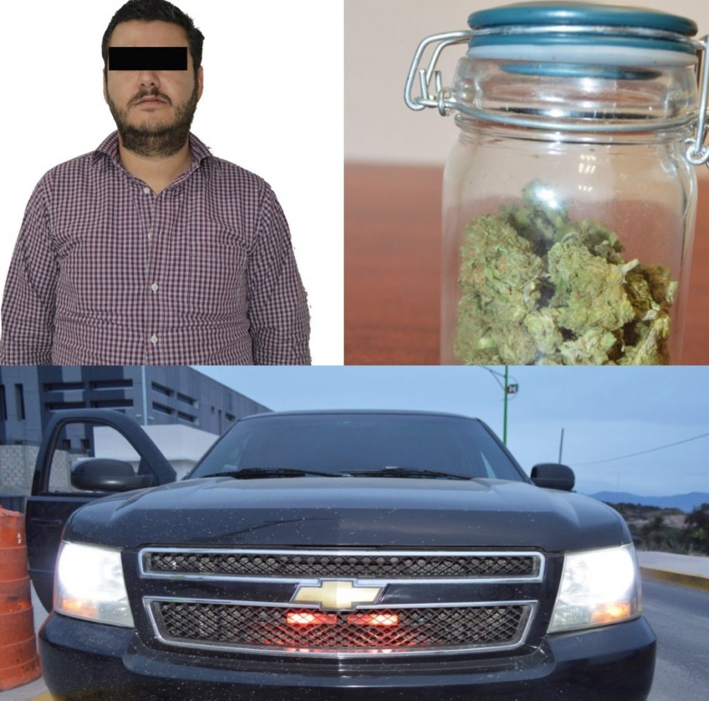 Preso por traer droga