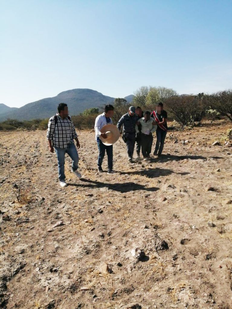 Drones localizaron a adulto mayor extraviado en el cerro