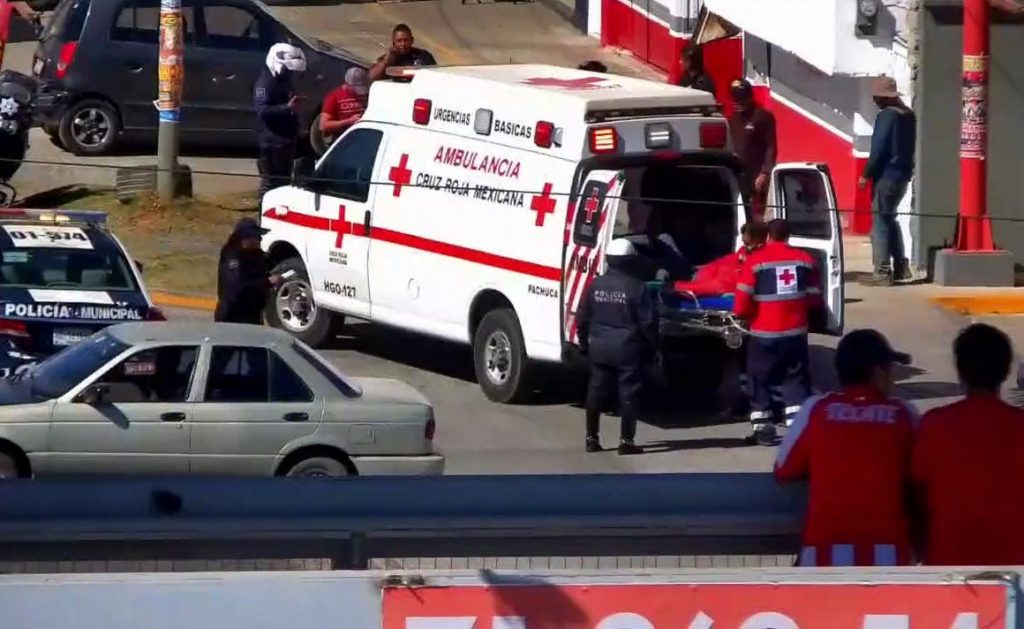 Herido de un balazo por incidente vial