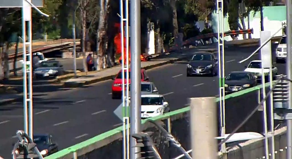 Alarma por incendio de motocicleta