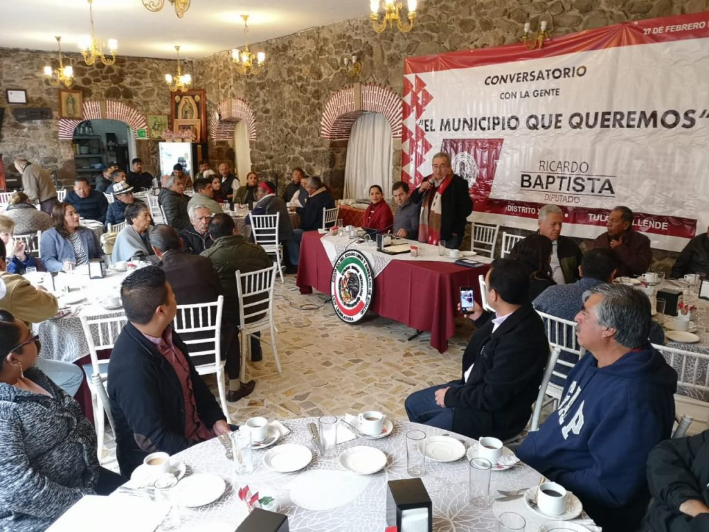 Gobiernos deben servir a las personas, no a intereses de grupos de poder: Ricardo Baptista