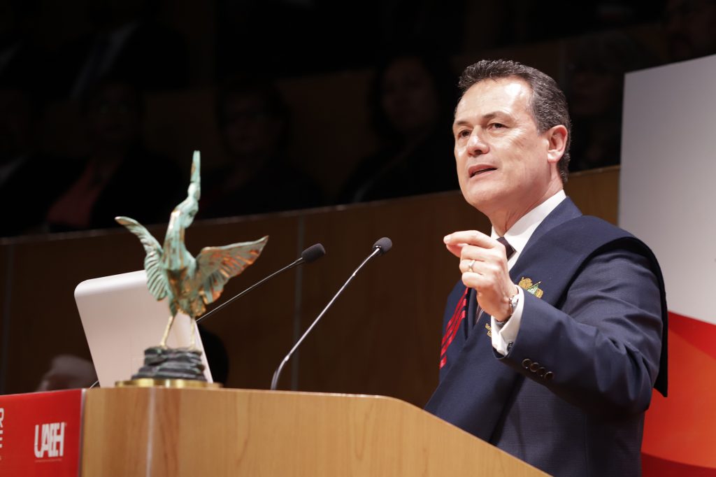 Rinde su tercer informe rector de la UAEH