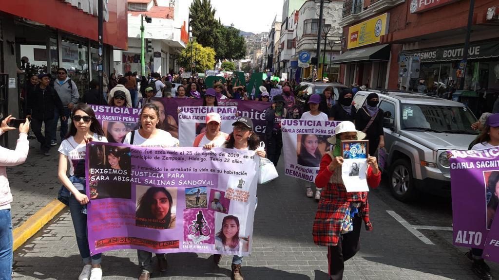 Movimiento de mujeres en Hidalgo