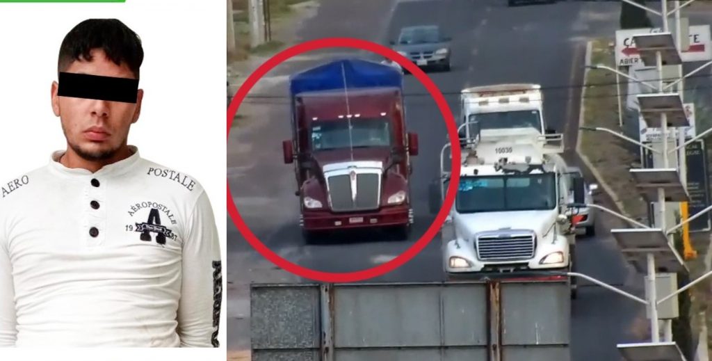 Aseguran en flagrancia a ladrón de trailer