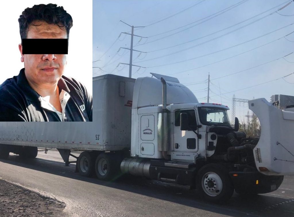Capturan a peligroso asaltante de tráileros