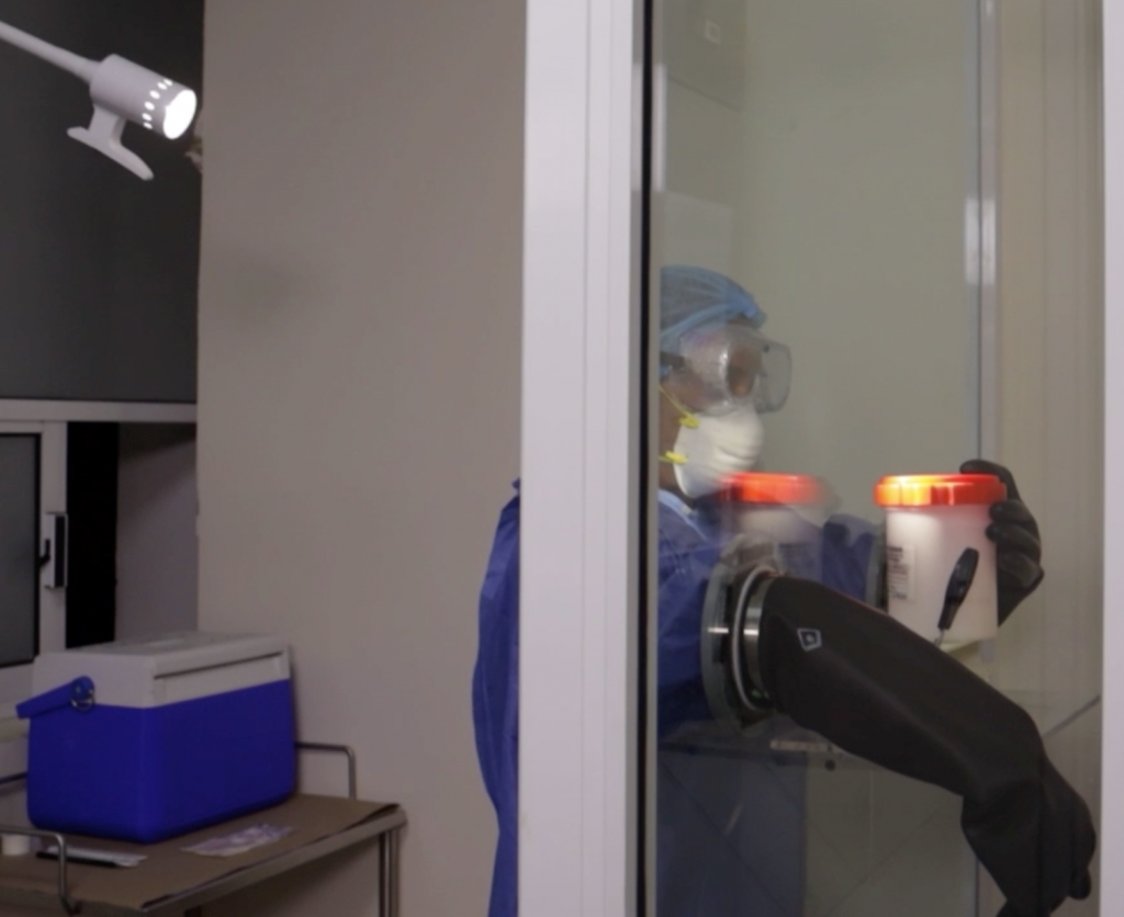 Enfermo de Covid-19 en penal de Tula