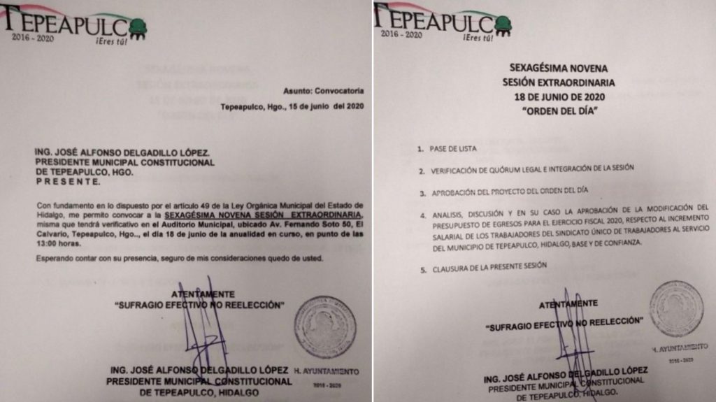 Alcalde privó de su liberad a regidores