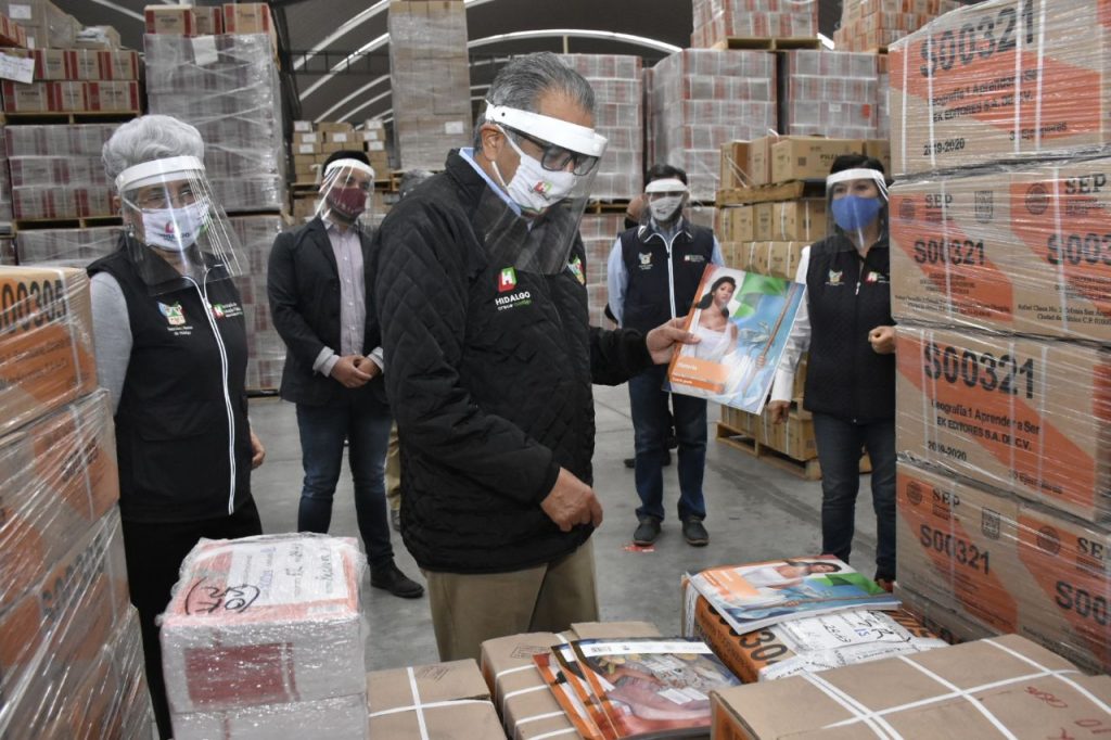 Llegaron los libros de texto a Hidalgo