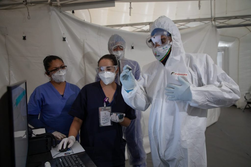 Telemetría para monitoreo de pacientes Covid19
