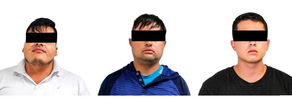 Tres sujetos detenidos con drogas