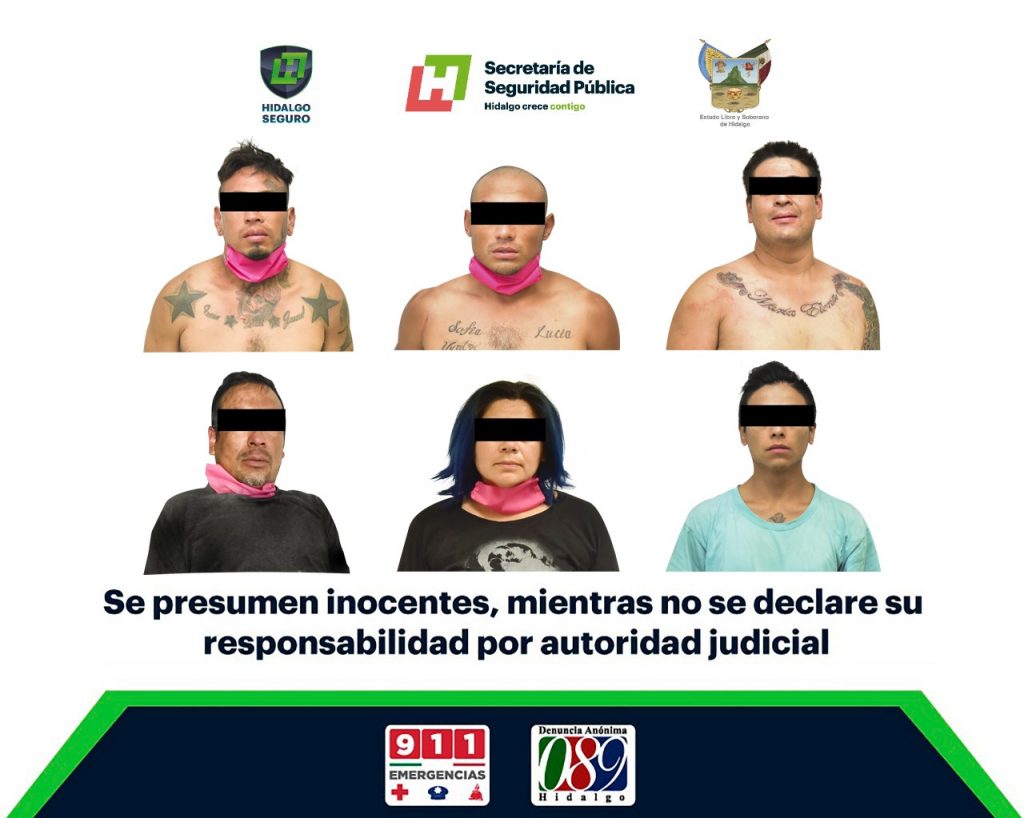 Capturados con droga y armas