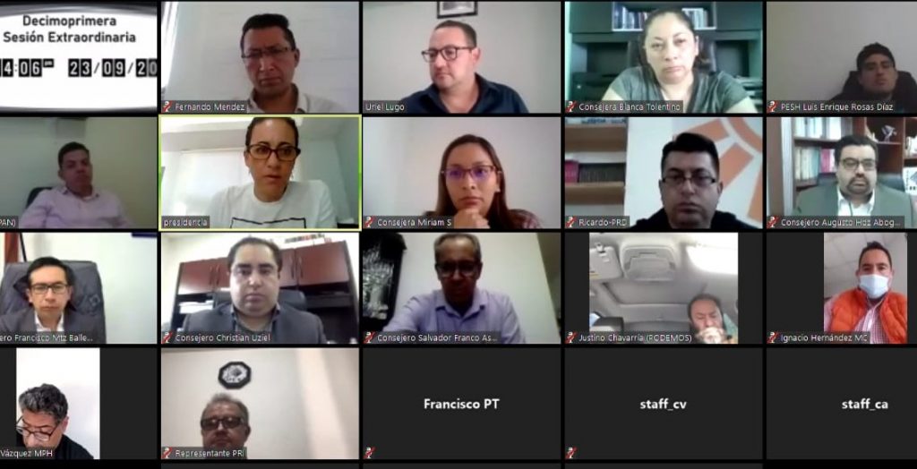 IEEH aprueba dos registros a regidurías