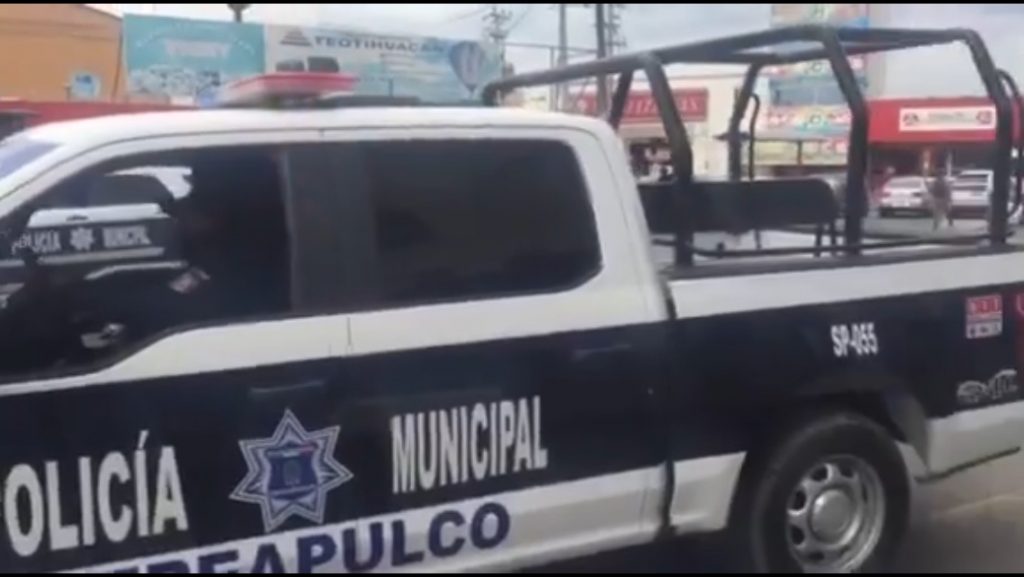 Policía sufrió “machucón” con llanta de autobús