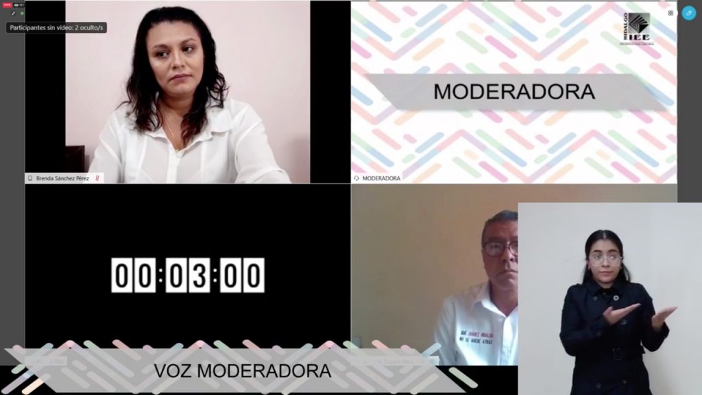 IEEH concluye tercer día de #DebatesPorHidalgo2020