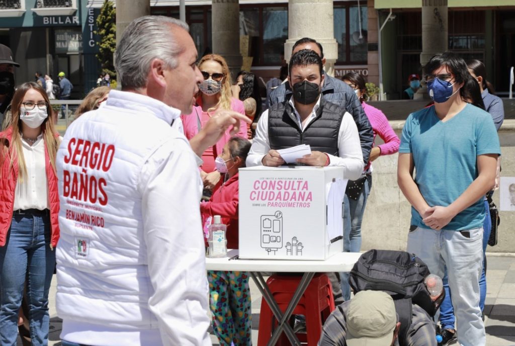 Pachuqueños dicen no a los parquímetros